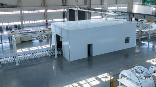 探訪運時通華東超級工廠 1200米工業4.0生產線，引領床墊智能制造新篇章